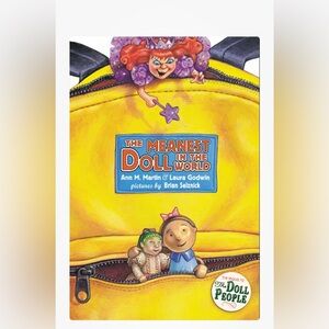 The Meanest Doll in the World Kids Book - Yellow Cover